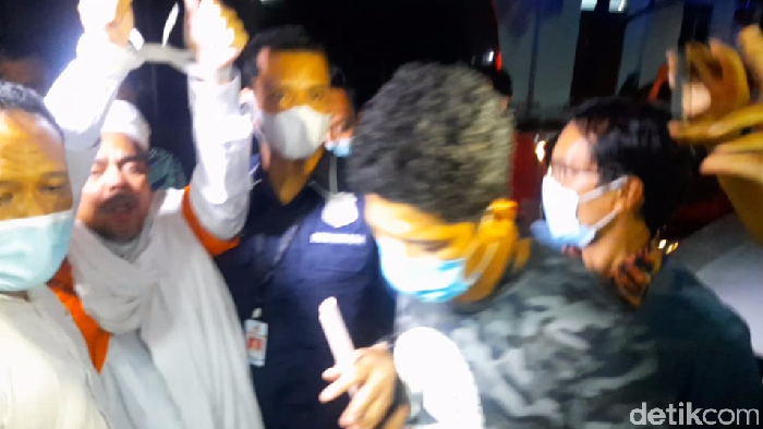 Habib Rizieq Ditahan di Rutan Narkoba Polda Metro Jaya