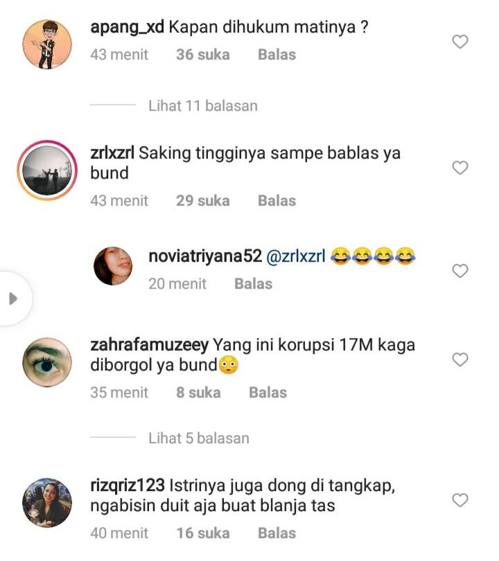 Mensos Juliari Menurut Istri: Jiwa Sosialnya Tinggi! Netizen: Kapan Doi Dihukum Mati?