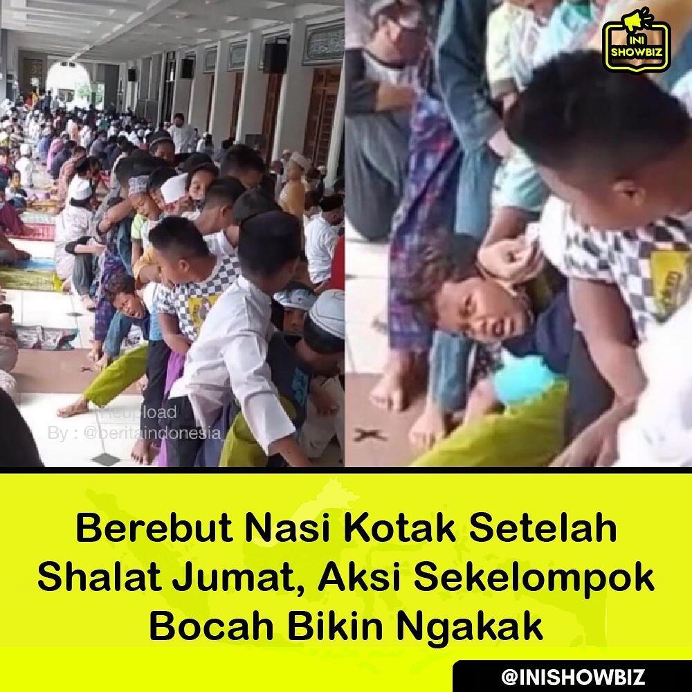 Salat Jum'at Berujung Rusuh Karena Pasukan Nasi Box Menyerang Sebuah Mesjid