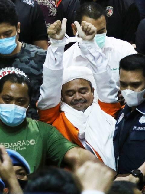 Alasan Polisi Tahan Rizieq Shihab: Agar Tak Melarikan Diri