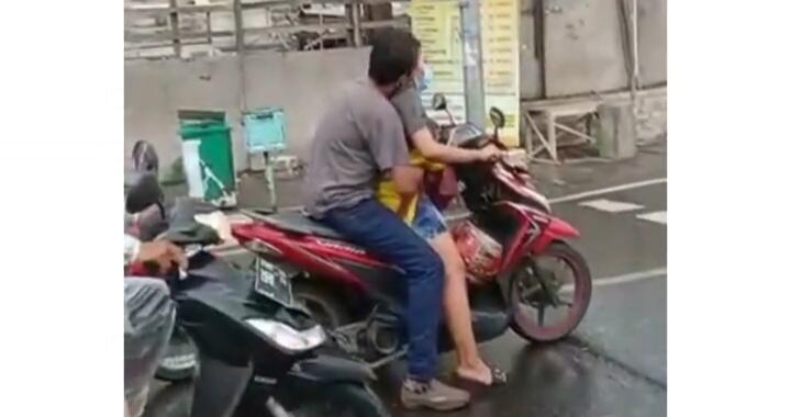 Horor, Viral Sepasang Kekasih Bercumbu di Jalan Raya Tanpa Sensor! Netizen Tegang