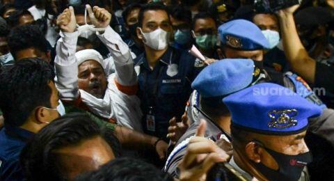 Habib Rizieq Tetap Gembria Ria Meski Meringkuk di Penjara