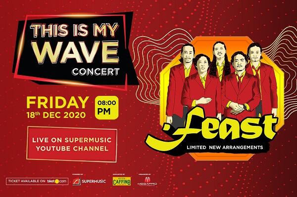 Nikmatin Distorsi Musik dari .Feast di Konser Virtual Ini, Gan Sis!