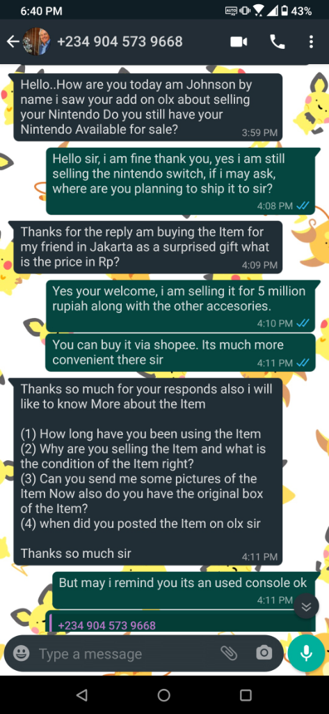Modus Penipuan Baru Belanja Online Melalui Wire Transfer