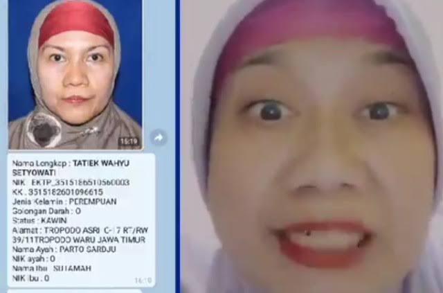 Sebut Polisi Dajjal, Emak Ini Minta Maaf Dan Digelandang ke Polda Metro