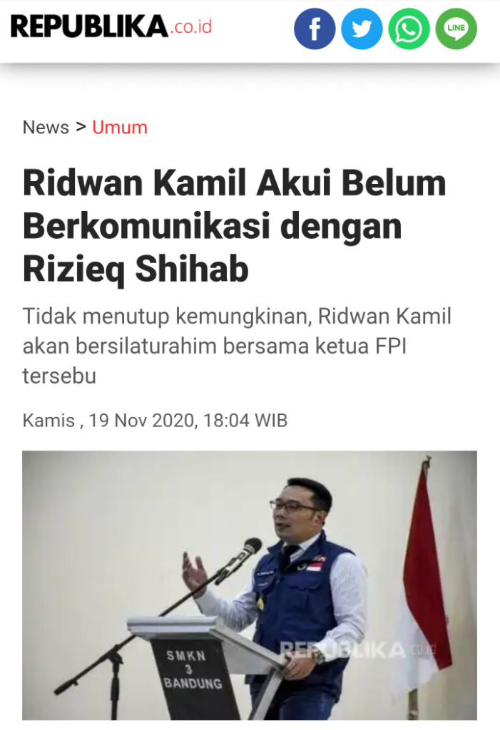 PDIP Menilai,Ada Pembangkangan Gubernur di Acara Rizieq, Serupa Kejahatan Kemanusiaan