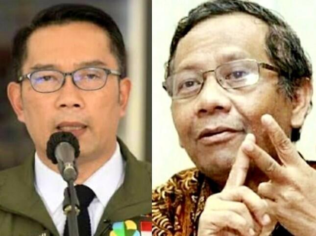 Statement Mahfud MD Sebagai Pemicu Munculnya Kasus Kerumunan, Ini Kata Ridwan Kamil