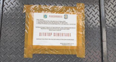 Langgar PSBB Jakarta, 15 Tempat Usaha Dicabut Izin Operasionalnya