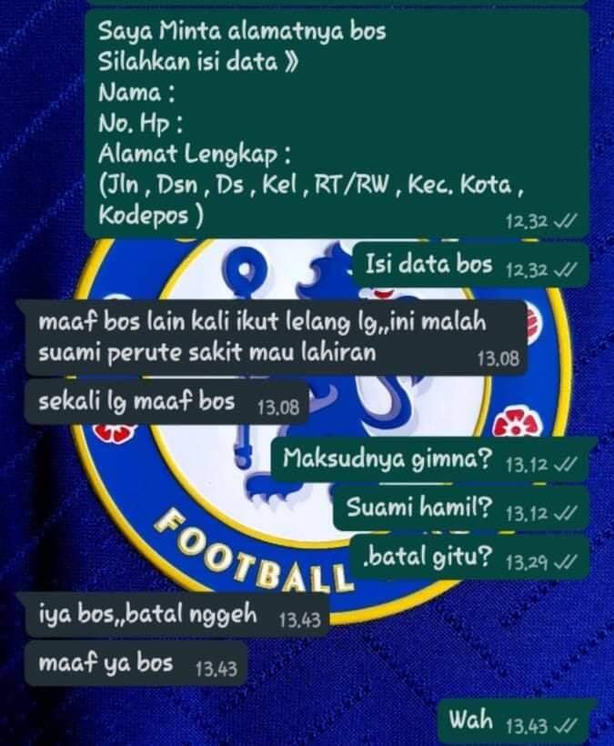 Beberapa Chat Antara Penjual & Pembeli Online yang Bikin Ngakak Parah