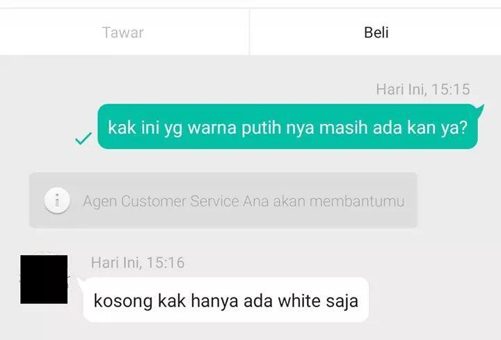 Beberapa Chat Antara Penjual & Pembeli Online yang Bikin Ngakak Parah
