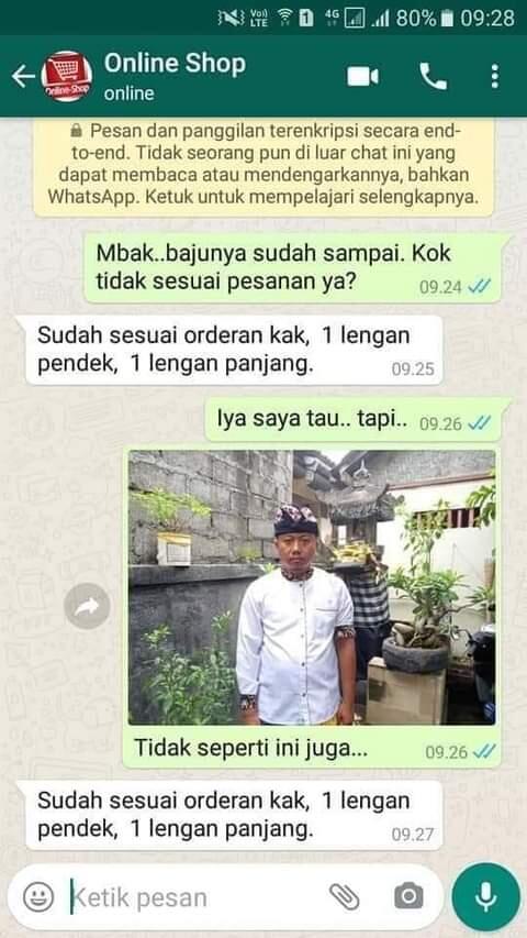 Beberapa Chat Antara Penjual & Pembeli Online yang Bikin Ngakak Parah