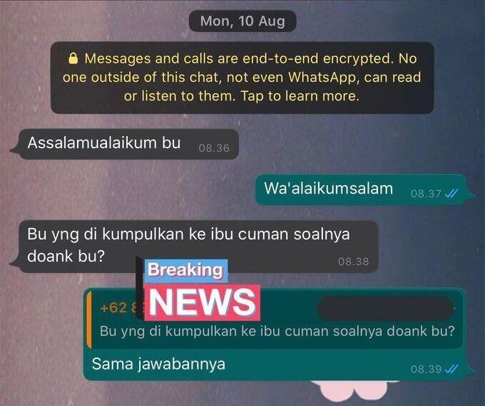 Ngakak! 10 Chat Lucu Antara Siswa dan Guru di Kelas Online