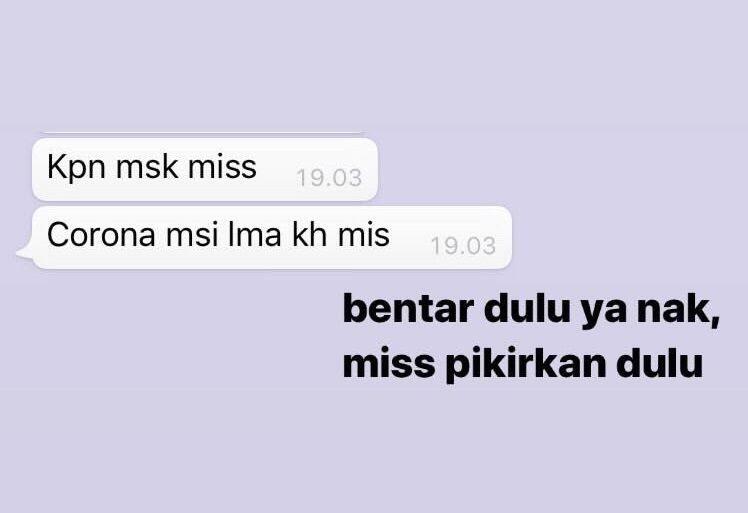 Ngakak! 10 Chat Lucu Antara Siswa dan Guru di Kelas Online