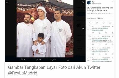 Cek Fakta: Hoaks Kabar Cristiano Ronaldo Masuk Islam pada 8 Desember 2020