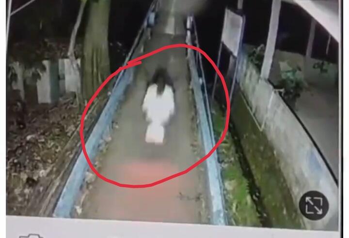 Heboh Video Kuntilanak Dibonceng Tukang Sayur Terekam CCTV! Hantu Bisa Ngojek?