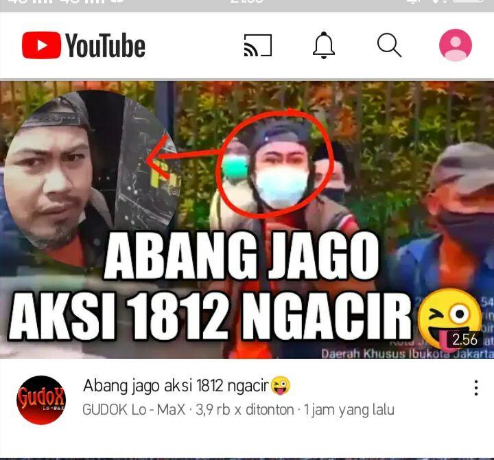 Abang Jago Abis teriak Anjing Ngacir