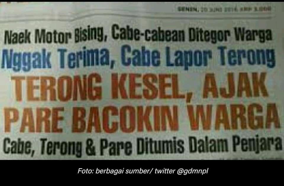 Judul Berita Ini Tak Biasa Panjang Dan Bikin Ngakak