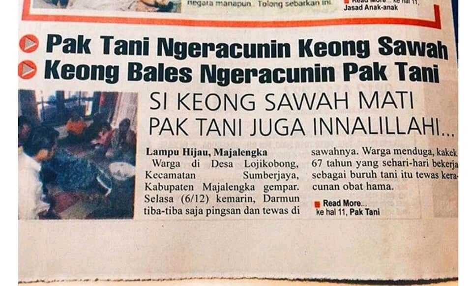 Judul Berita Ini Tak Biasa Panjang Dan Bikin Ngakak