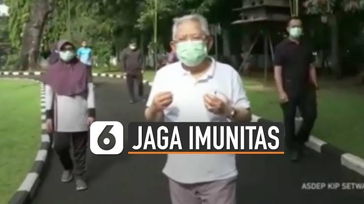 Ma'ruf Amin Minta IDI Bantu Pemerintah Sosialisasi Vaksin Covid-19