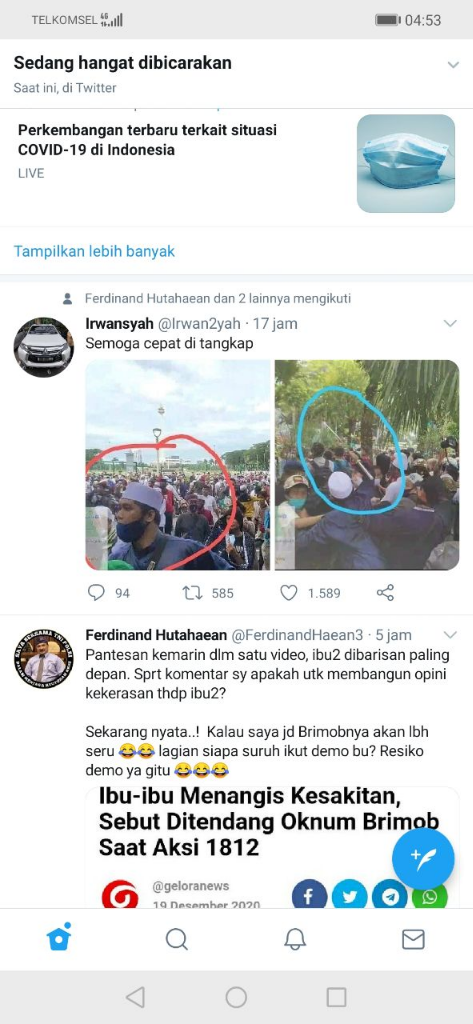 Sudah dijelaskan bahwa Ef pe i tidak bersenjata