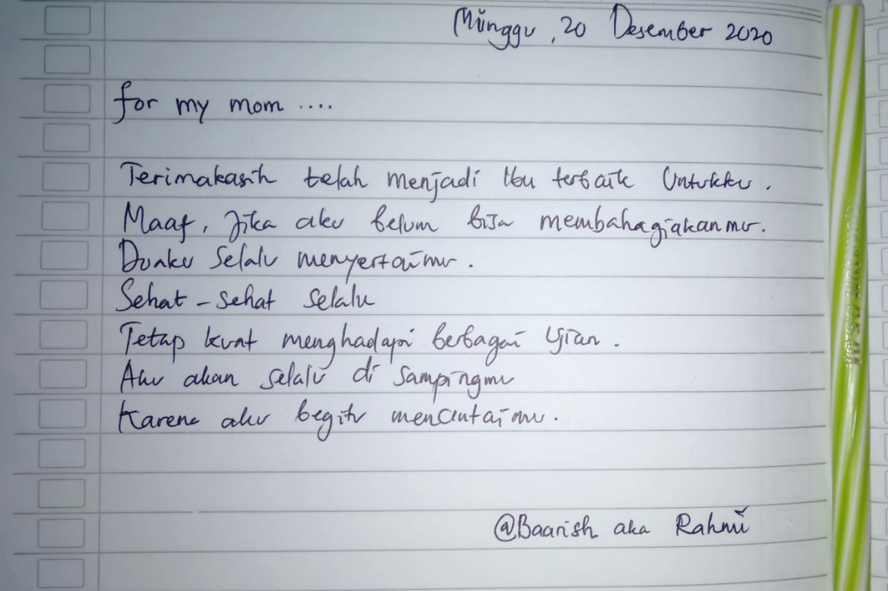 Ibu, Untukmu Cinta dan Kasih yang Tak Pernah Berkurang