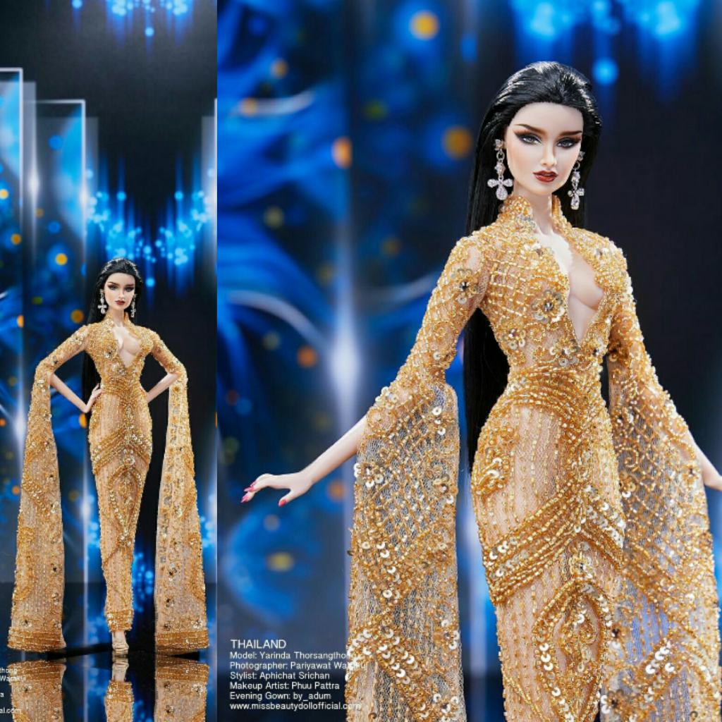 Top 10 Best Evening Gown Miss Beauty Doll 2020, Detailnya Rumit Dan Berkelas Banget!