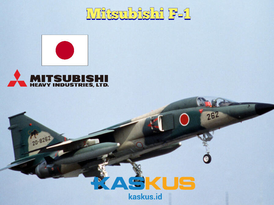Mitsubishi F-1, Pesawat Tempur Supersonik Kursi Tunggal Buatan Mitsubishi
