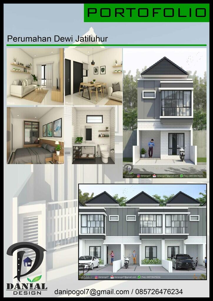 Jasa Desain Gambar Bangunan (Arsitek, Interior & Struktur) Rumah, Ruko, dll