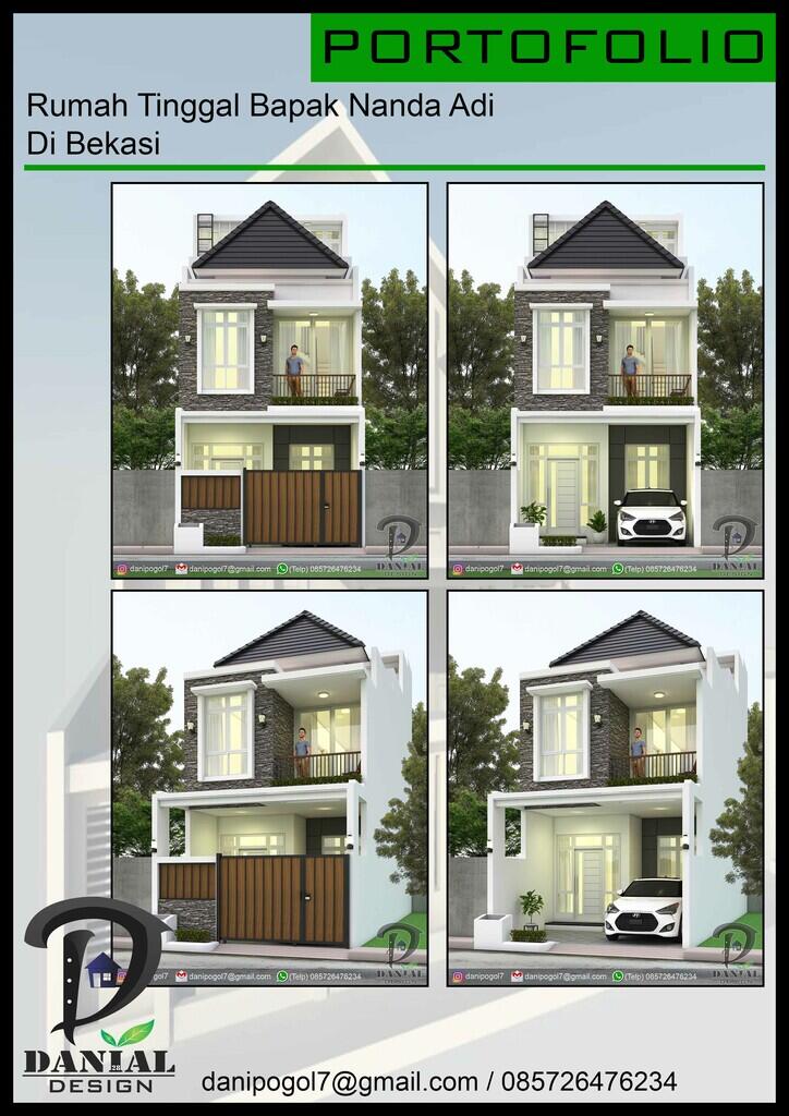 Jasa Desain Gambar Bangunan (Arsitek, Interior & Struktur) Rumah, Ruko, dll