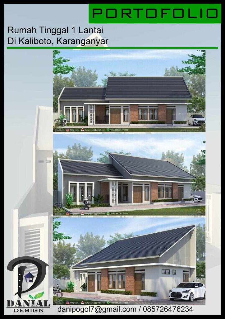 Jasa Desain Gambar Bangunan (Arsitek, Interior & Struktur) Rumah, Ruko, dll