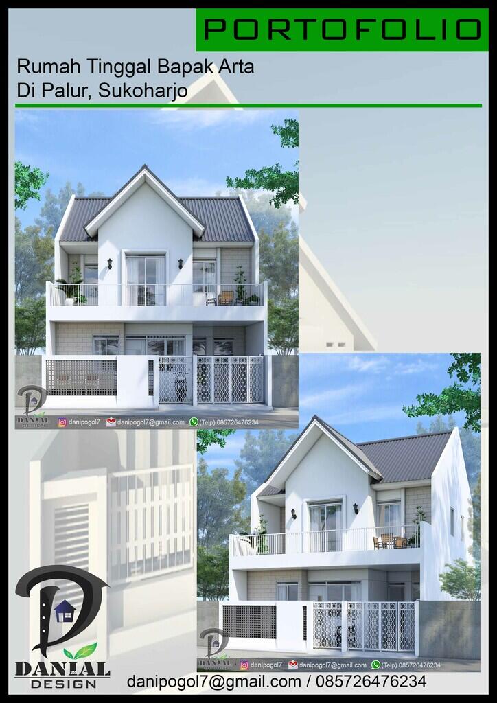 Jasa Desain Gambar Bangunan (Arsitek, Interior & Struktur) Rumah, Ruko, dll
