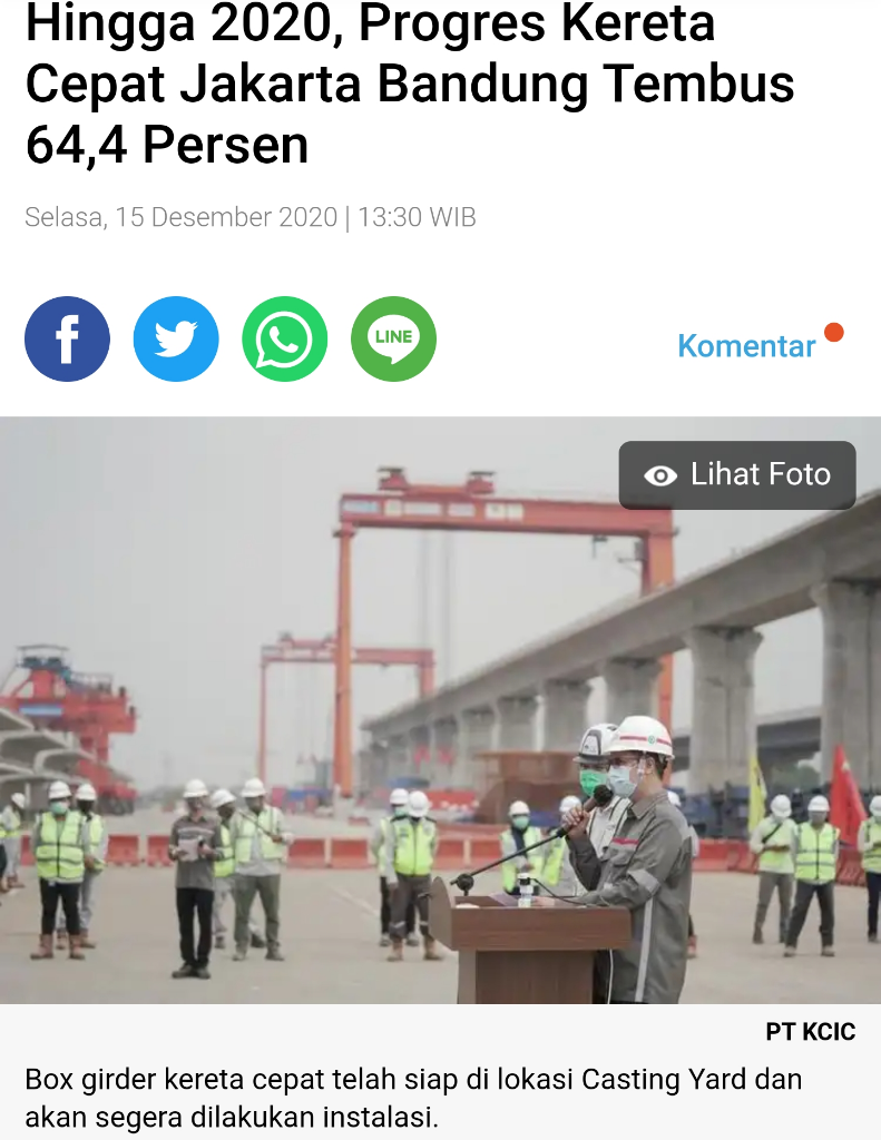 Adhi Karya (ADHI): Progres Proyek LRT Jabodebek Sepanjang 44 Km Sudah Capai 80 Persen