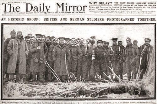 Christmas Truce 1914 : Perdamaian Natal di No Man's Land Pada Perang Dunia I