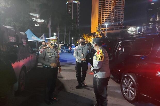 Kakorlantas Polri Cek Pengamanan Malam Natal di Kawasan Bundaran HI