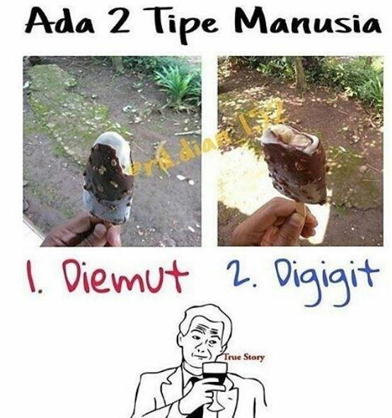 Meme Kocak Tentang 2 Tipe Manusia! Agan Yang Mana?