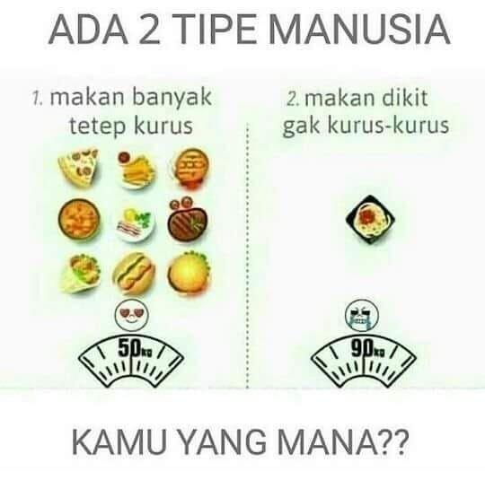 Meme Kocak Tentang 2 Tipe Manusia! Agan Yang Mana?