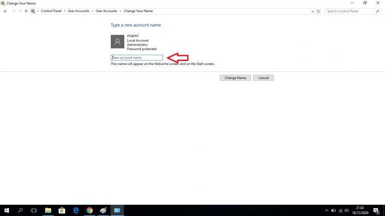Cara mengubah nama pada PC agar terlihat bagus