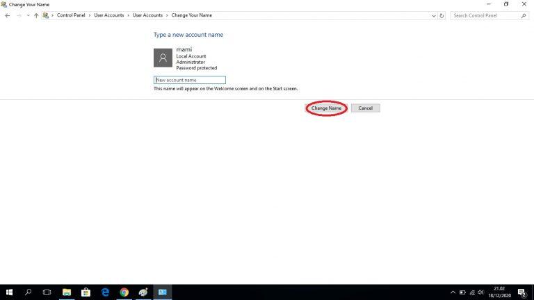 Cara mengubah nama pada PC agar terlihat bagus