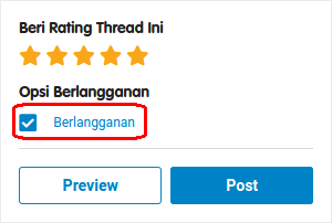 Thread Hilang dari Daftar Subscribtion Setelah Mengirimkan Komentar