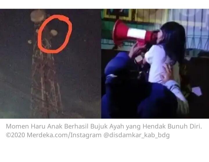 Viral: Seorang Anak Yang Mampu Membujuk Ayahnya Untuk Tidak Bunuh Diri