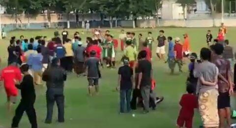 PSSI Sampang 'Ngeyel' Bikin Kompetisi Internal, Pertandingan Berakhir Ricuh