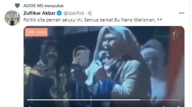 Prabowo-Sandiaga Masuk Kabinet Jokowi, Doa Neno Warisman Viral Lagi