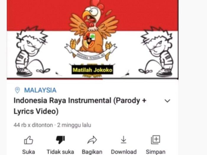 Viral Lagu Indonesia Raya Di Lecehkan, Di Duga Oleh Oknum Warga Malaysia