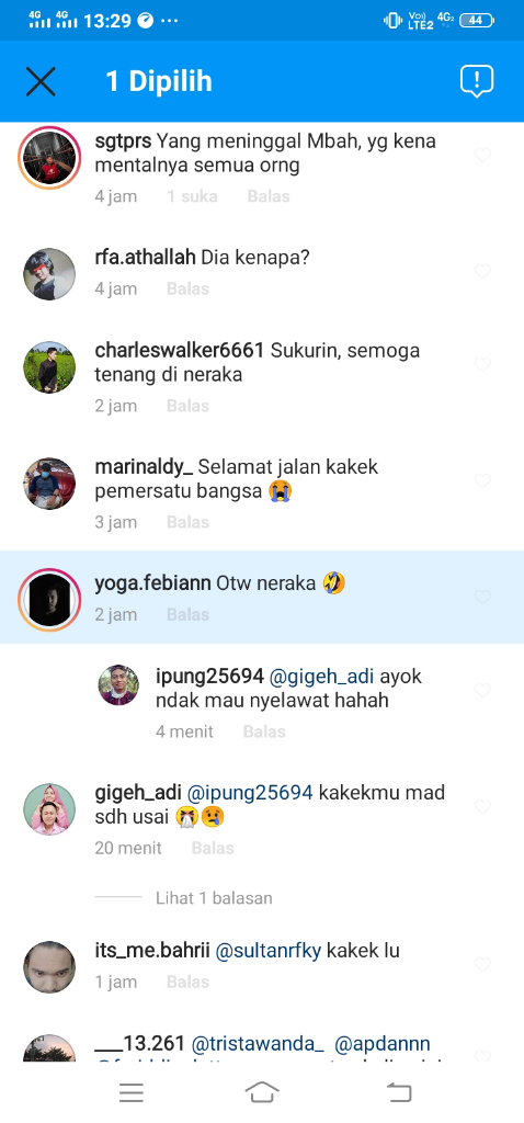 Turut Berdukacita Kakek Sugiono Fersi Indonesia Ini Telah Meninggal Dunia