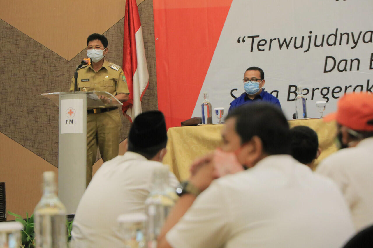 Sachrudin Minta PMI Sosialisasikan Secara Masif Terapi Plasma Konvalesen