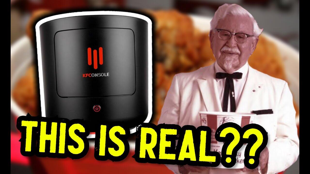 Viral Di Medsos, 'KFConsole' ! Mesin Game Unik Yang Bisa Hangatkan Ayam Goreng !