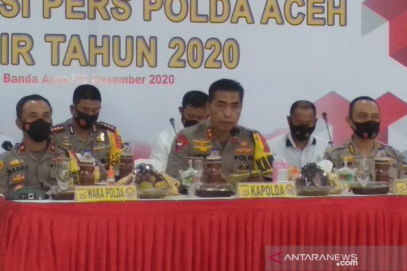 Polda Aceh tangani 1.543 kasus narkoba selama 2020
