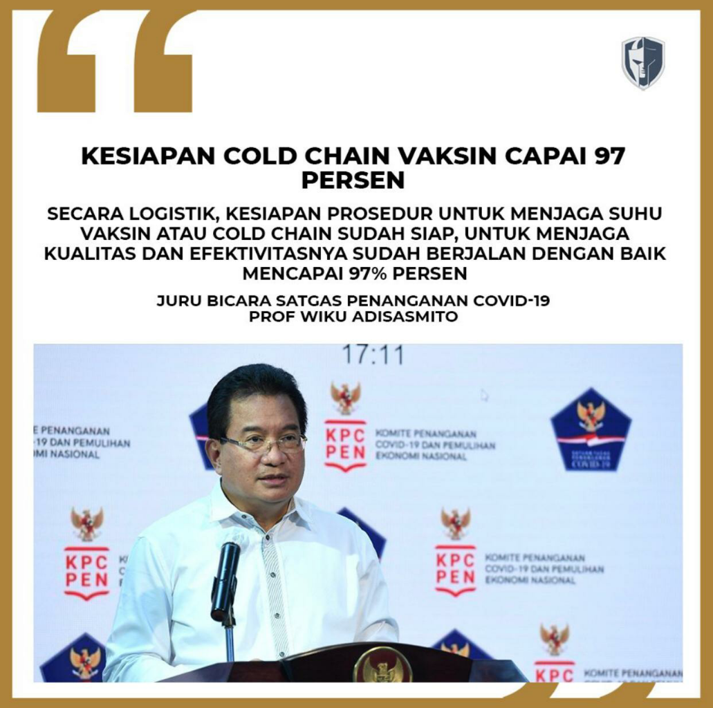 Vaksin Pfizer Masuk, Industri Rantai Pendingin Belum Siap