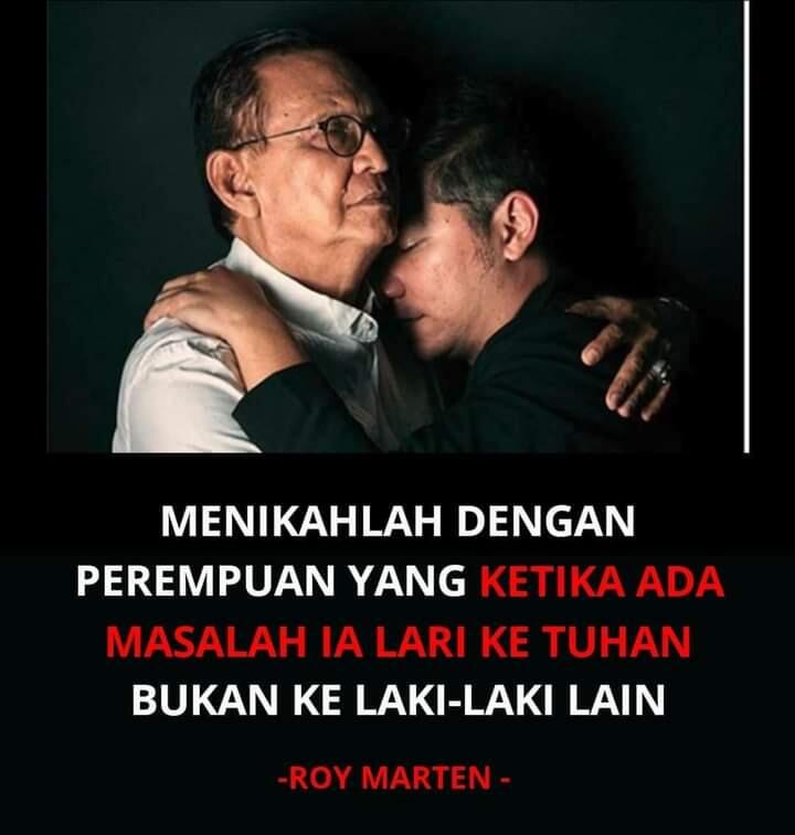 Inilah 5 Kata-kata Bijak, Qoute, Nasihat dari Seorang Roy Marten Cek This Out!