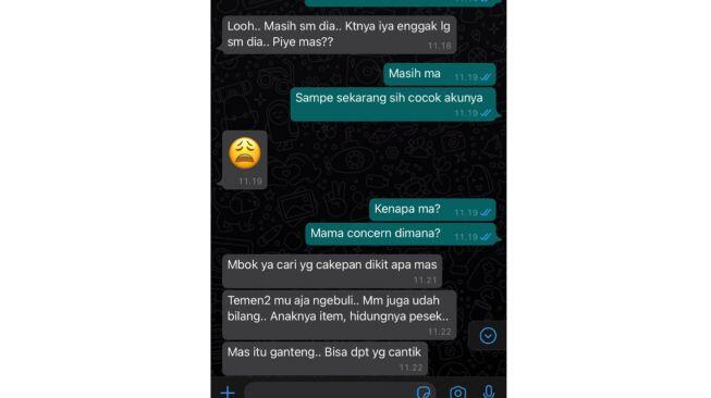 Viral Chat Ibu Suruh Anak Ganti Pacar Gegara Tampang, Bikin Nyesek